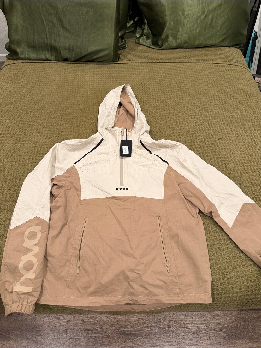 Proripstop Hooded Half Zip Jacket